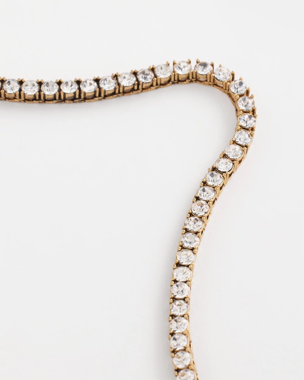 Chico's Women | Vintage Tennis Necklace GOLD