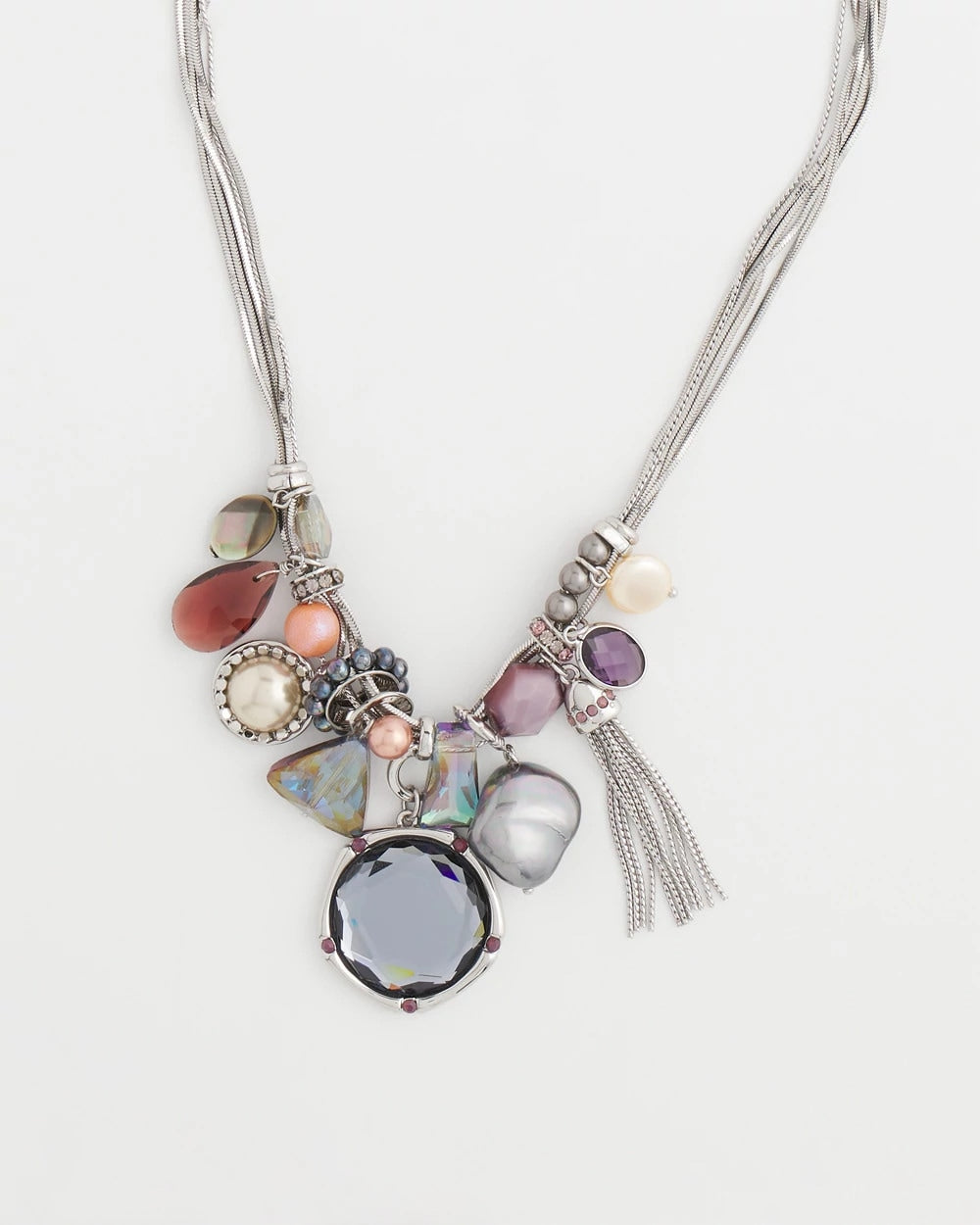 Chico's Women | Short Aurora Charm Necklace MULTI