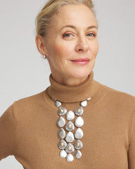 Chico's Women | Island Metal Linear Necklace MIXED METALS