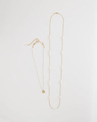 Chico's Women | Convertible Faux Pearl Necklace PEARL