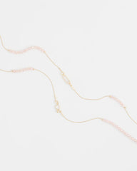 Chico's Women | Pink Double-Strand Necklace PINK