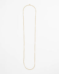 Chico's Women | Long Goldtone Seed Bead Necklace GOLD