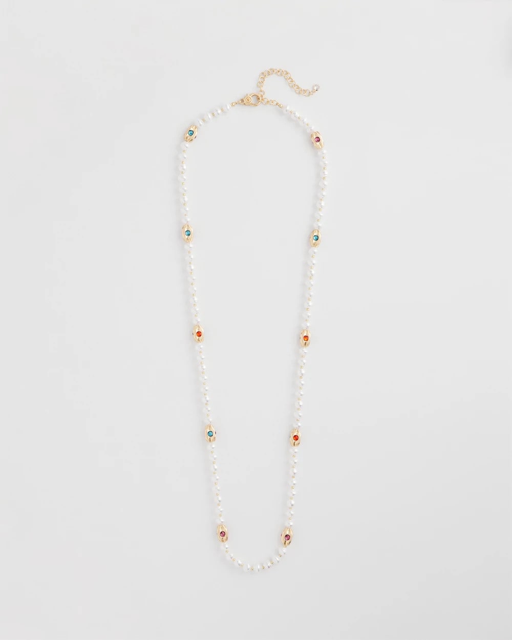 Chico's Women | Goldtone Faux Pearl Single-Strand Necklace PEARL