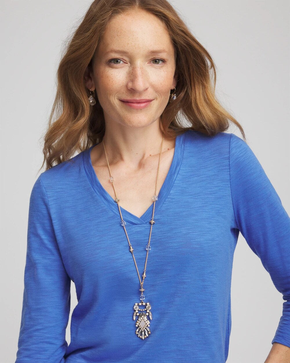 Adjustable Opalescent Pendant Necklace