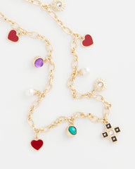 Chico's Women | Adjustable Charm Necklace MULTI