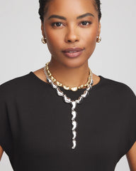 Chico's Women | Convertible Mixed-Metals Y-Necklace MIXED METALS