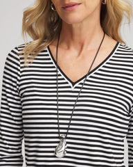 Chico's Women | Silvertone Adjustable Pendant Necklace MIXED METALS