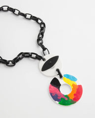 Chico's Women | SYLCA® x Chico's Multi-Color Chain Toggle Necklace MULTI