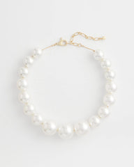 Chico's Women | Large Pearl Collar Necklace PEARL