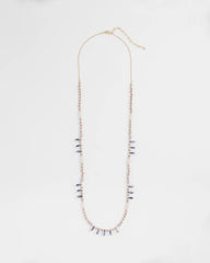 Chico's Women | Purple Beaded Single Strand Necklace PURPLE