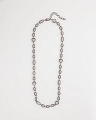 Chico's Women | Frosted Quartz Single Strand Necklace NEUTRAL