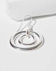 Chico's Women | Silver Tone Drop Pendant Earrings SILVER