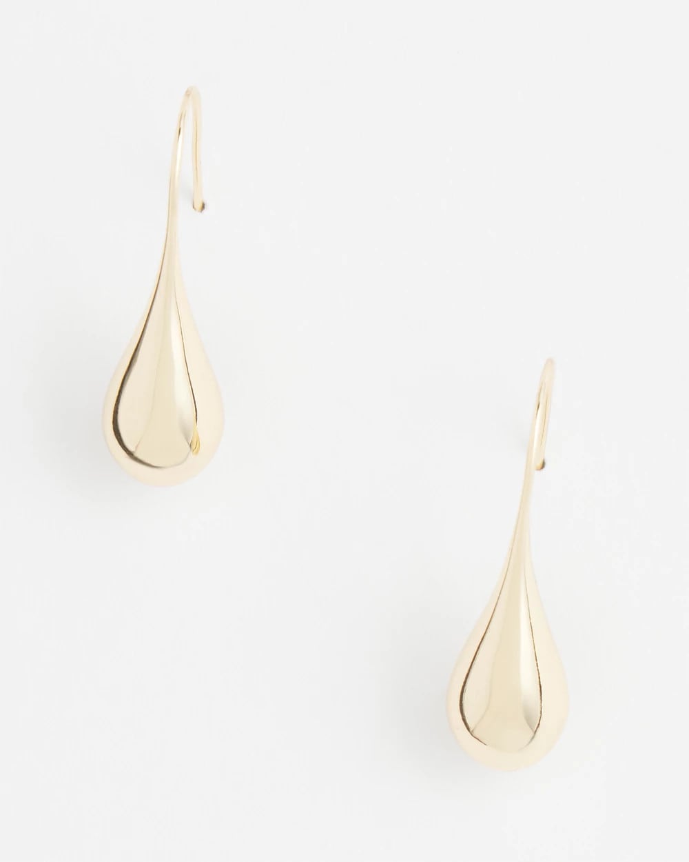 Chico's Women | No Droop™ Gold Tone Teardrop Threader Earrings