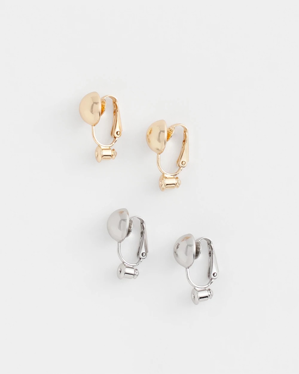 Chico's Women | Clip Earring Converters MIXED METALS