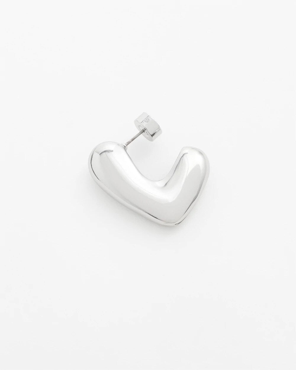 Chico's Women | No Droop® Silver Tone Mini Hoops SILVER