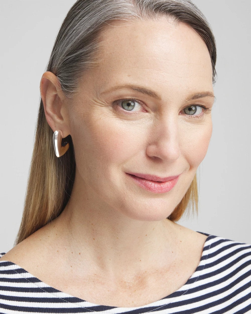 Chico's Women | No Droop® Silver Tone Mini Hoops SILVER