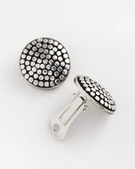 Chico's Women | No Droop® Round Silvertone Stud Earrings SILVER