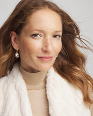 Chico's Women | Crystal Gem Teardrop Earrings CRYSTAL