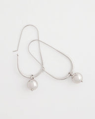 Chico's Women | Silver Bead Threader Earrings SILVER