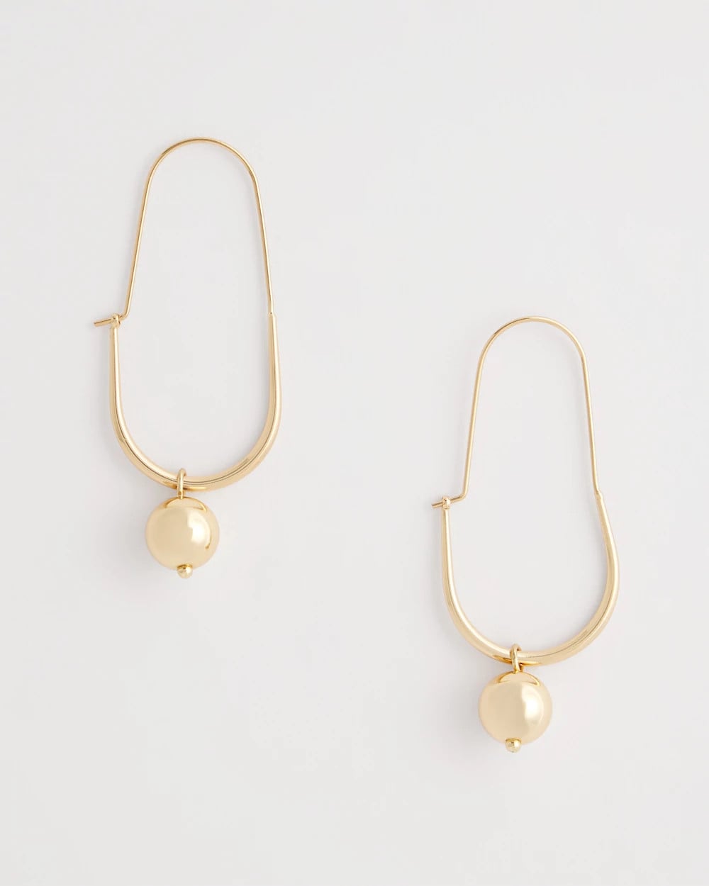 Chico's Women | Gold Bead Threader Earrings GOLD