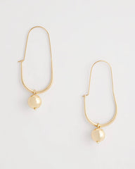 Chico's Women | Gold Bead Threader Earrings GOLD