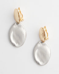 Chico's Women | No Droop™ Mixed-Metal Clip-On Earrings MIXED METALS