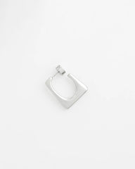 Chico's Women | No Droop® Silver Tone Square Hoops SILVER
