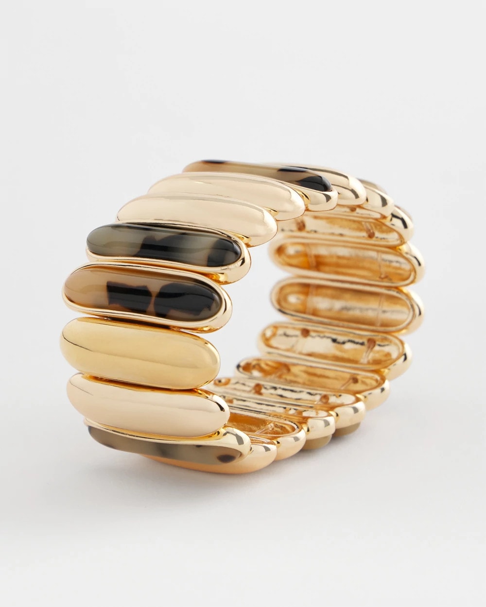 Chico's Women | Tortoise Stretch Bracelet BROWN