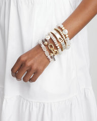 Chico's Women | Goldtone Stretch Tennis Bracelet GOLD
