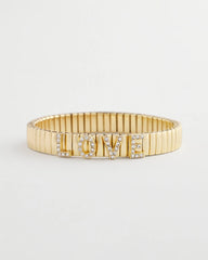 Chico's Women | Love Watch Band Bracelet GOLD