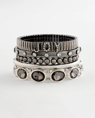 Chico's Women | Joy Watch Band Bracelet HEMATITE
