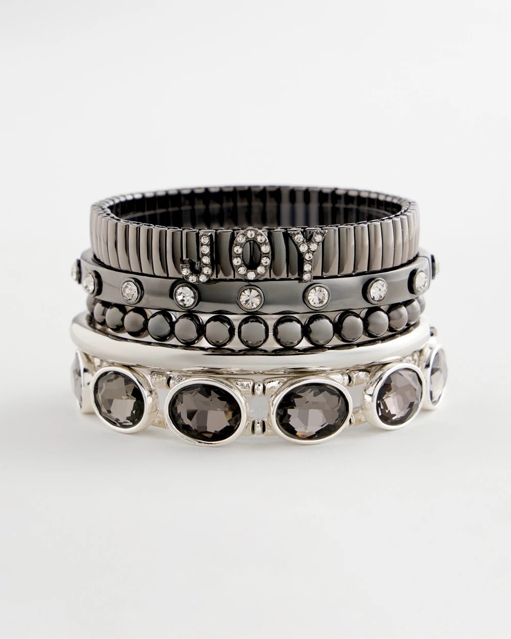 Chico's Women | Joy Watch Band Bracelet HEMATITE