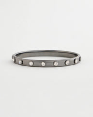 Chico's Women | Hematite Rhinestone Tone Bangle HEMATITE