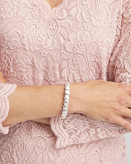 Chico's Women | Silvertone Stretch Bracelet SILVER