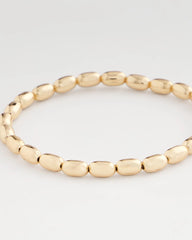 Chico's Women | Goldtone Oval Beaded Stretch Bracelet GOLD