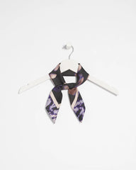 Chico's Women | Fjord Flora Square Neckerchief Scarf BLACK