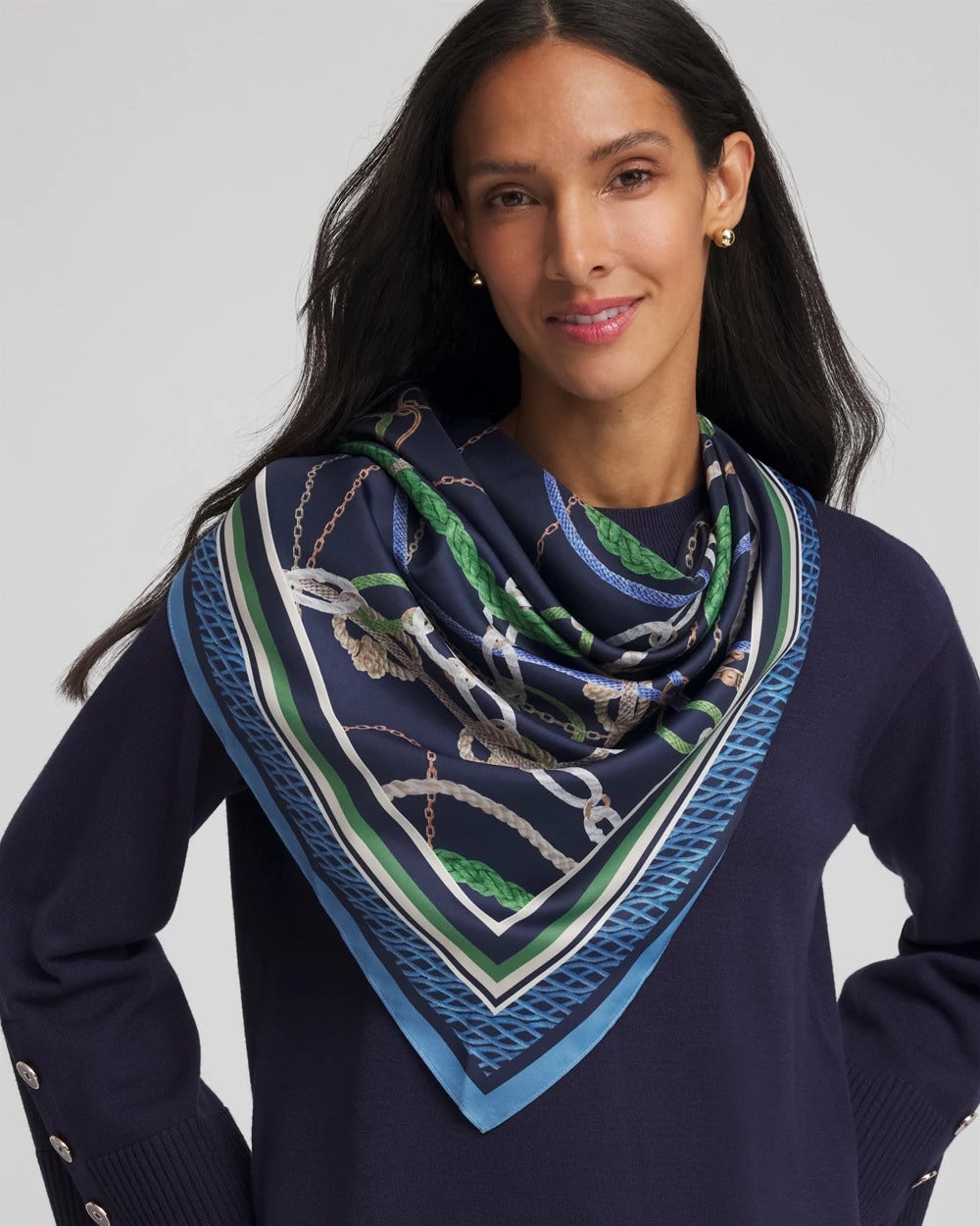 Rope Relic Square Scarf