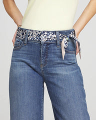 Printed Woven Skinny Scarf