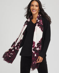 Maude Medallion Oblong Scarf