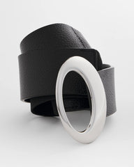 Soft-Stretch Faux Leather Belt