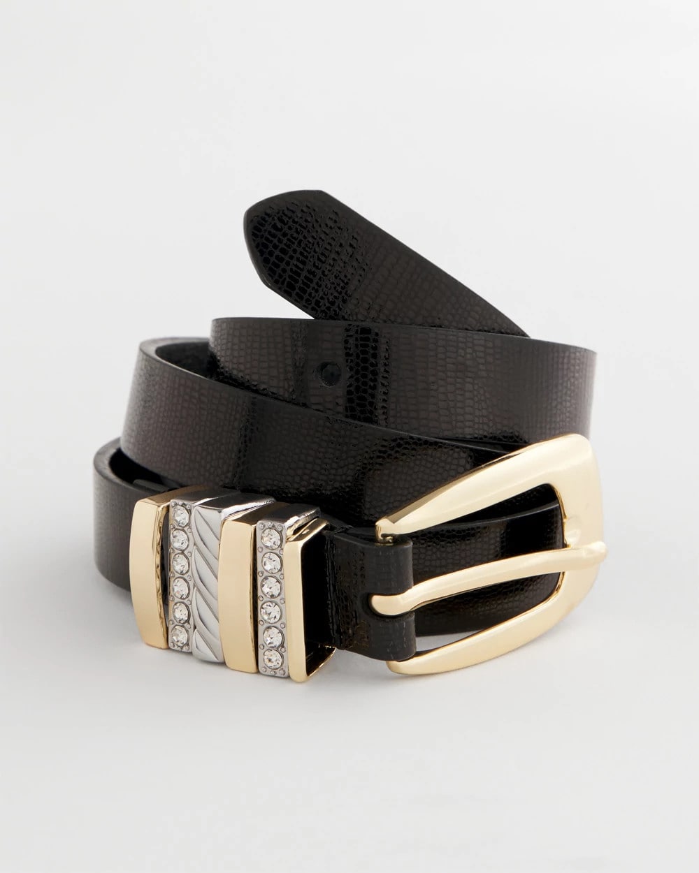 Mixed Metal Trouser Belt