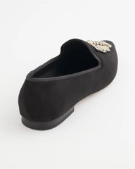 Chico's Women | Black Microsuede Loafers BLACK