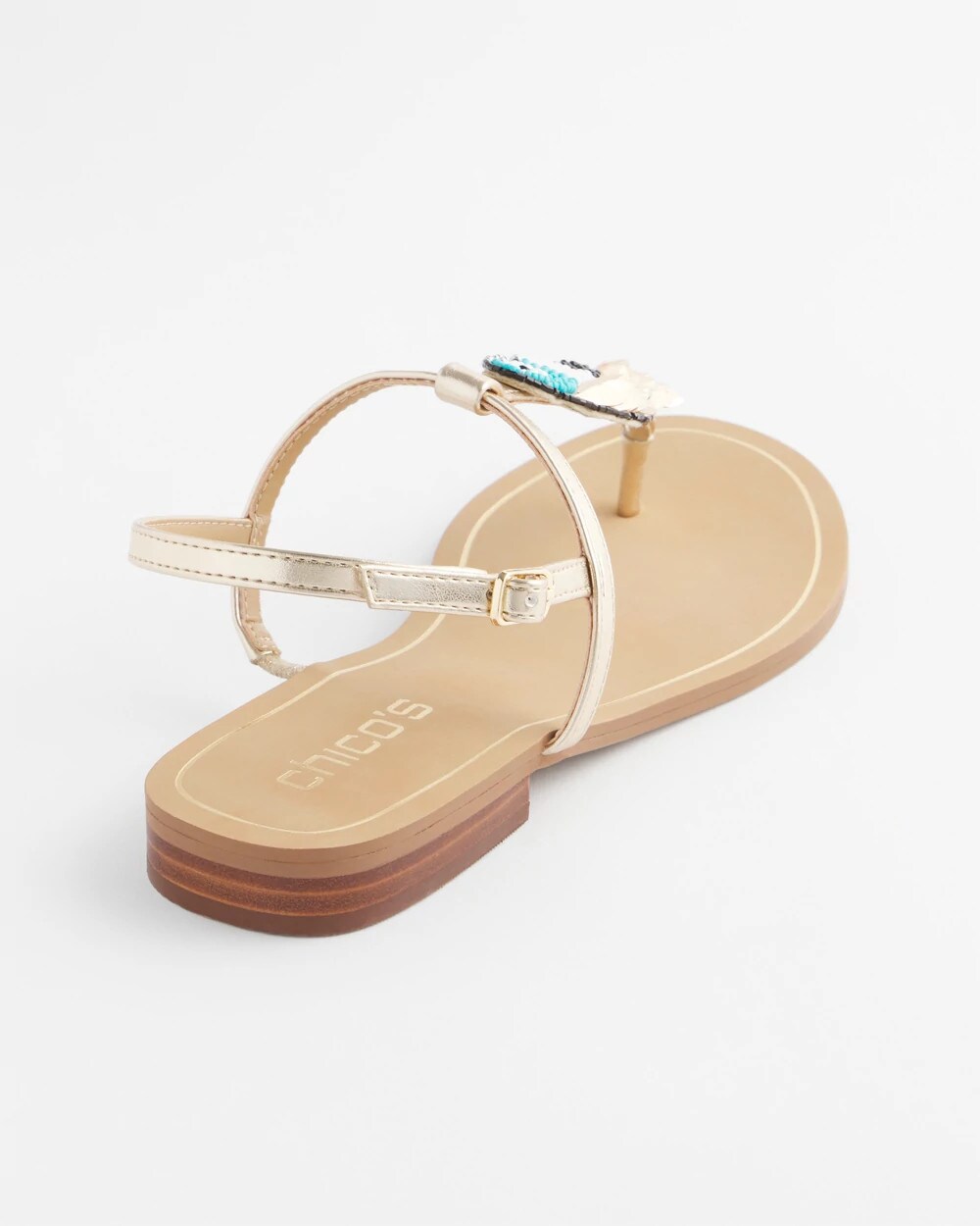 Beach Parrot T-Strap Sandals