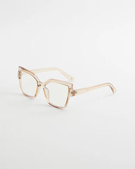 Chico's Women | Square Translucent Readers NEUTRAL