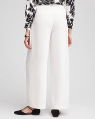 Chico's Women | Petite Crepe Pleated Relaxed Pants ECRU