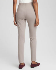 Chico's Women | Petite Juliet Slim Trim Detail Ankle Pants ROCKY MOUNTAIN
