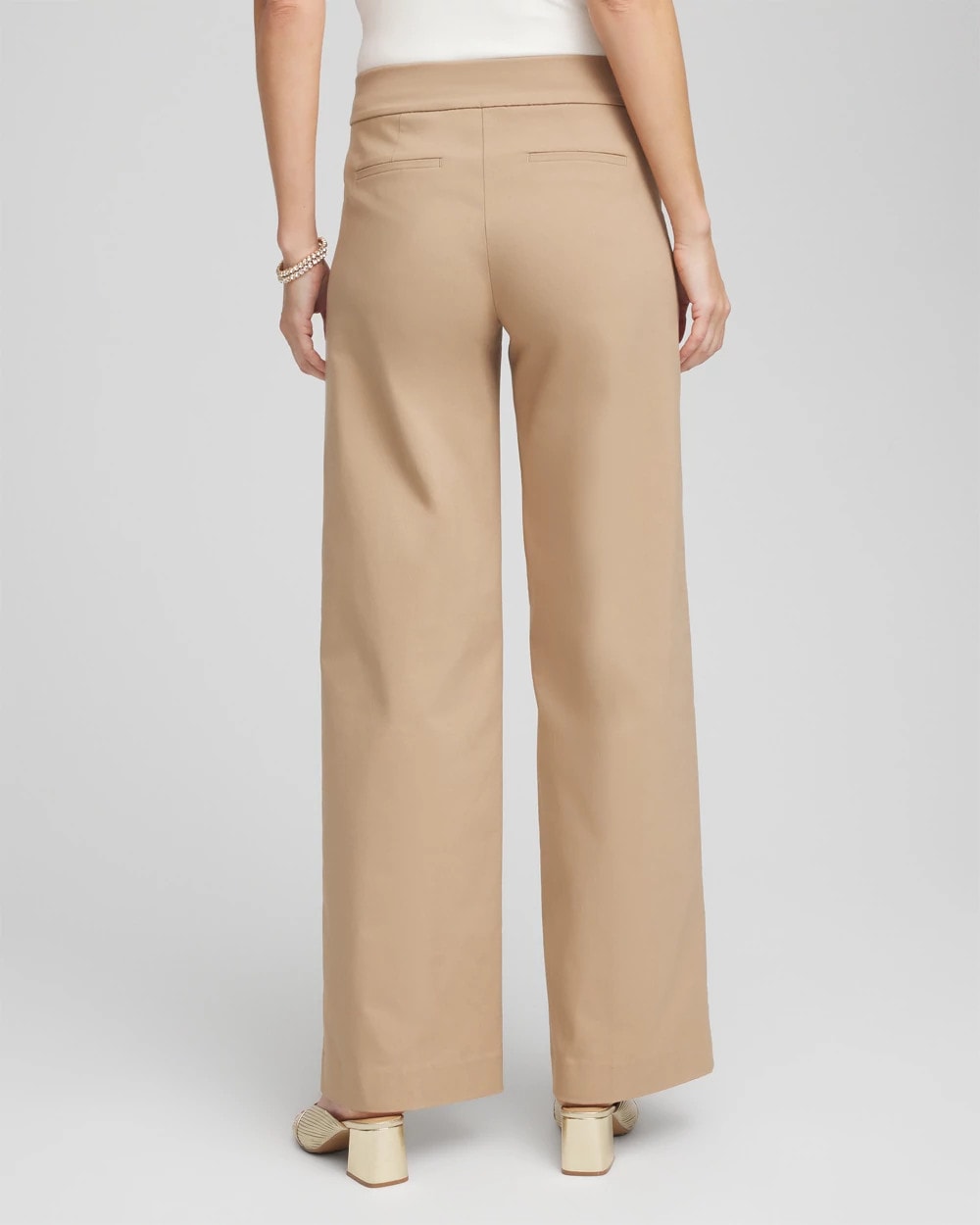 Petite Brigitte™ Slim Wide-Leg Pants