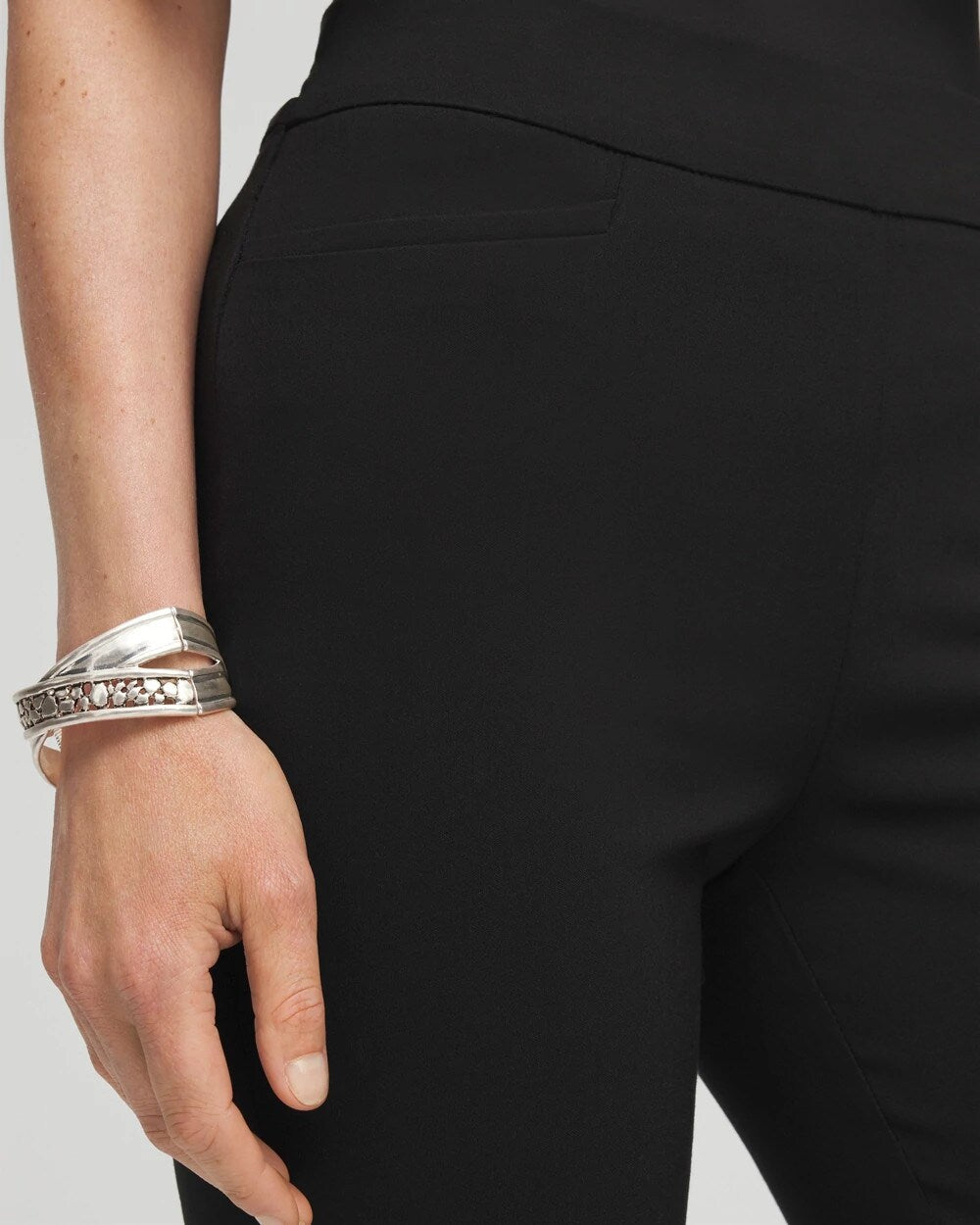 Petite Brigitte™ Slim Pull-On Ankle Pants