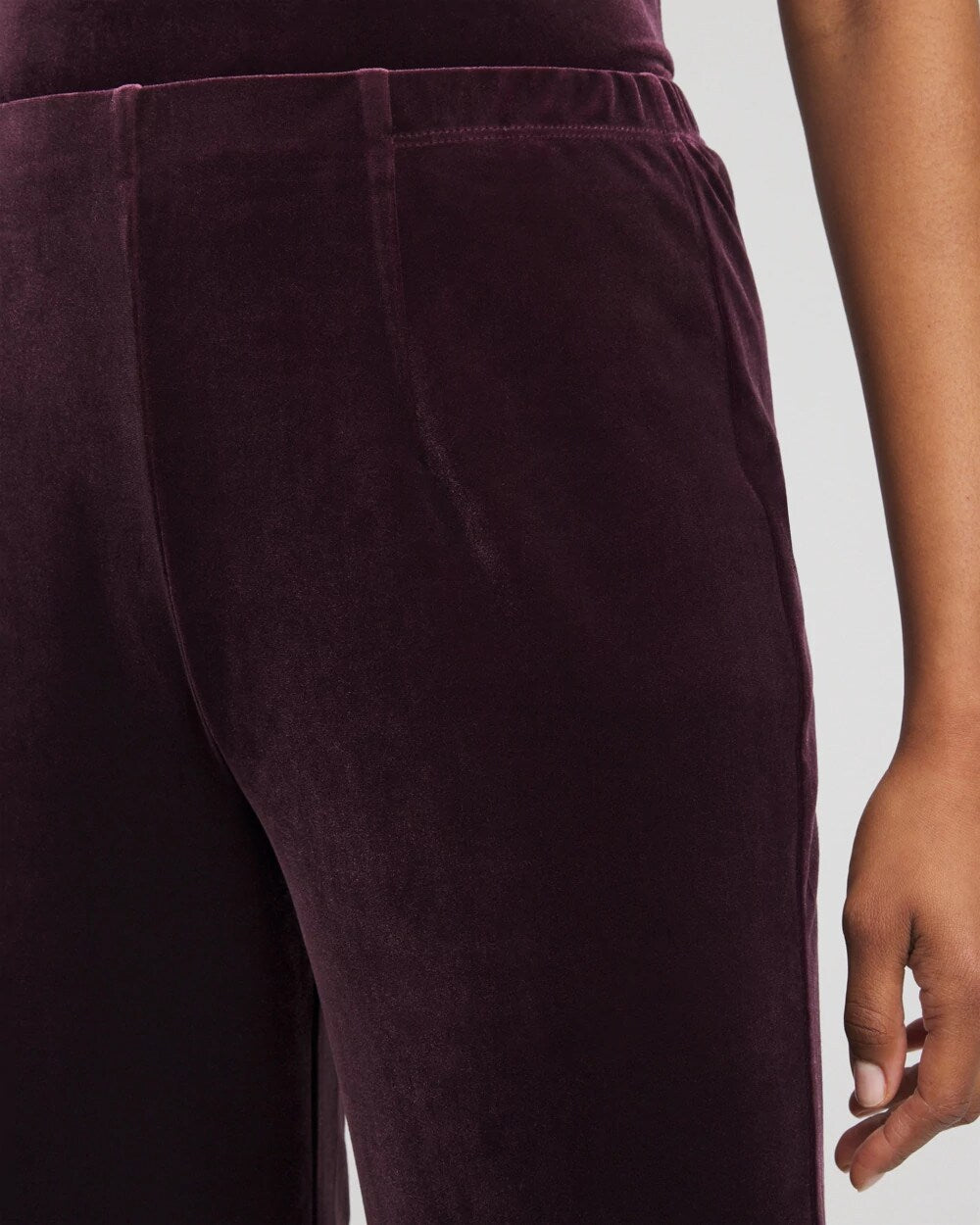 Petite Travelers™ Velvet No Tummy Pants