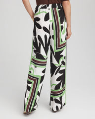Chico's Women | Petite Printed Silky Soft Pants ECRU